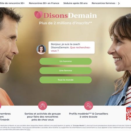 Disons Demain gratuit (femme & homme) : est-ce possible ?