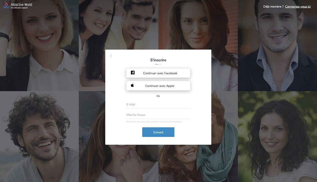 attractiveworld INSCRIPTION