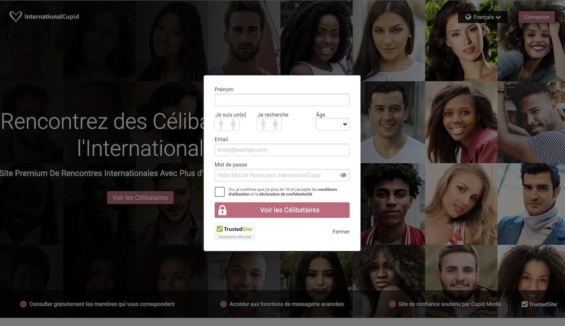 test de InternationalCupid