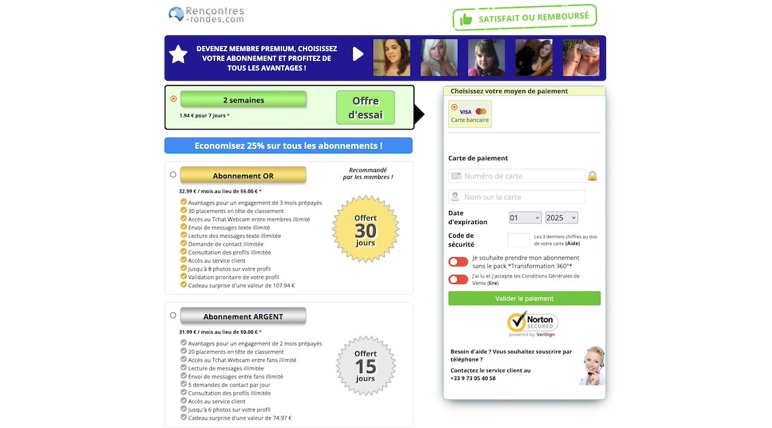 rencontres rondes prix